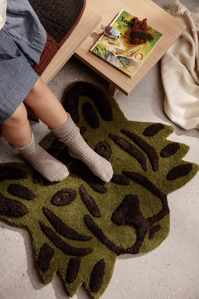 사파리 발매트 러그 Safari Tufted Rug 라이프스타일 이미지 2