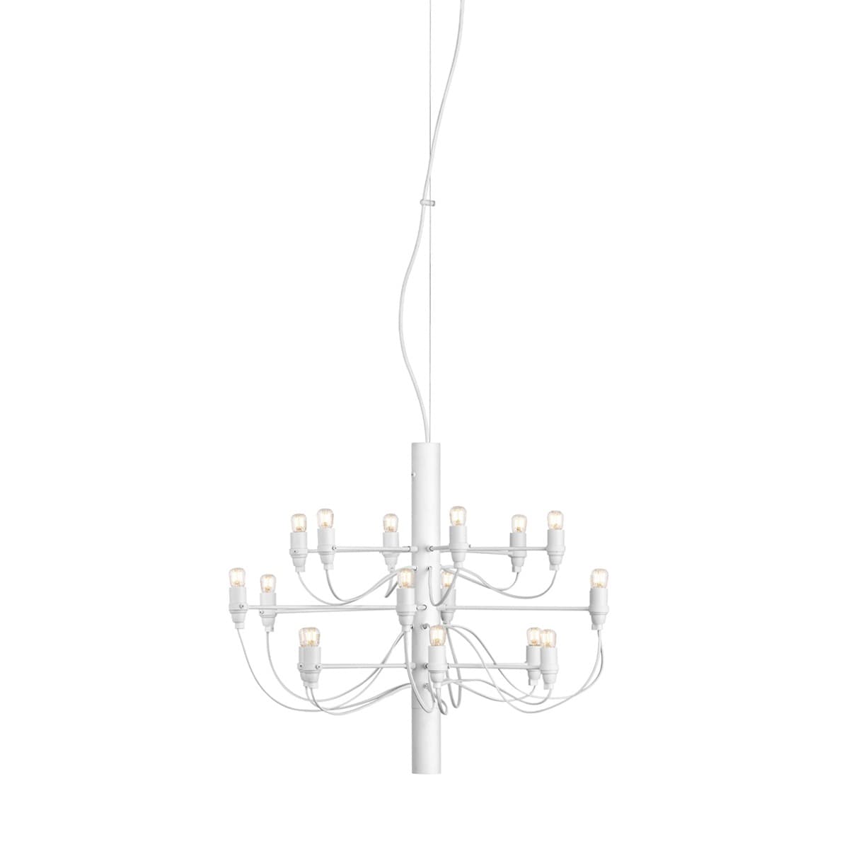 2097/18 펜던트 매트 화이트 플랫샷