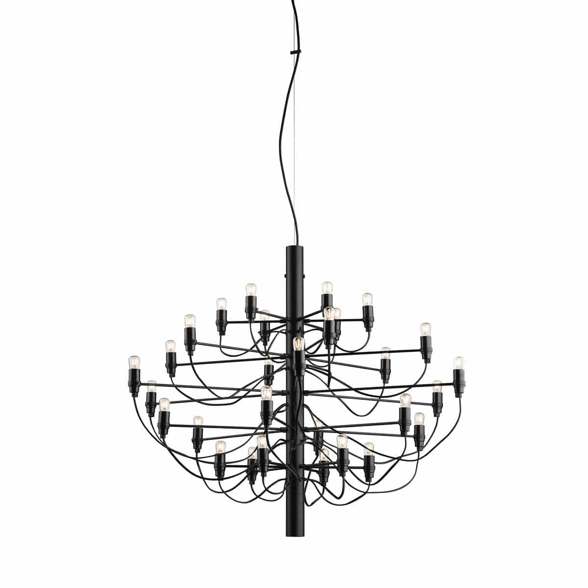 2097/30 펜던트 매트 블랙 플랫샷