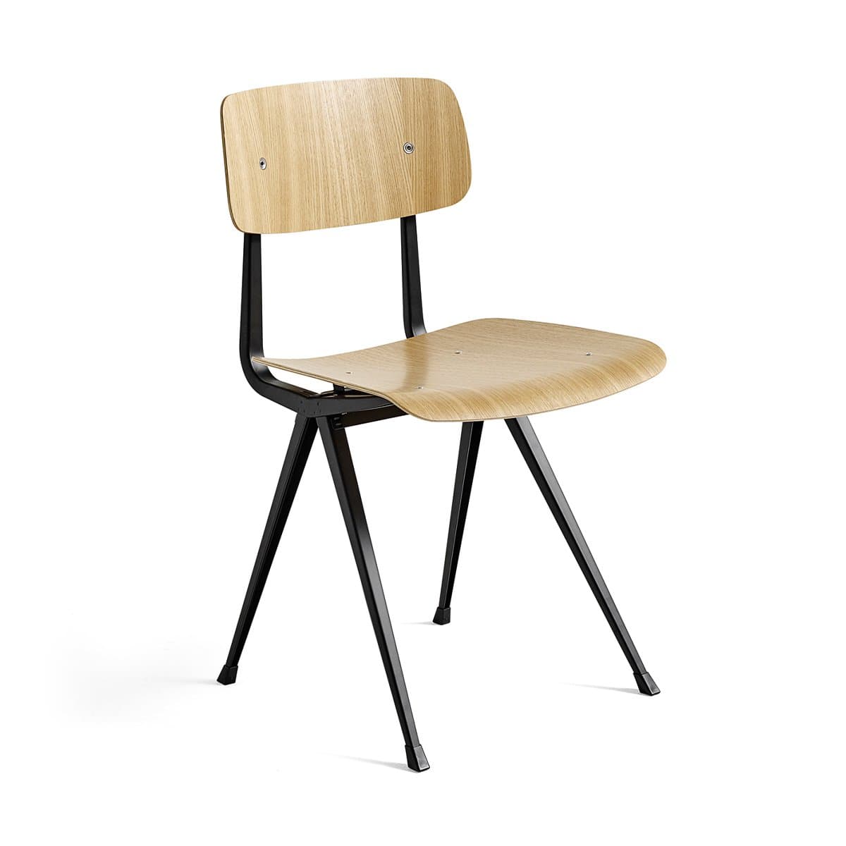 리절트 체어 블랙 시트-블랙 VARIANTS Oak Seat-Black 이미지