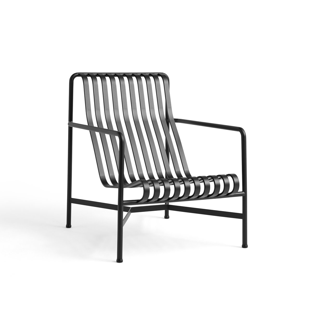 헤이 팔리사드 라운지 체어 하이 Palissade Lounge Chair High Anthracite