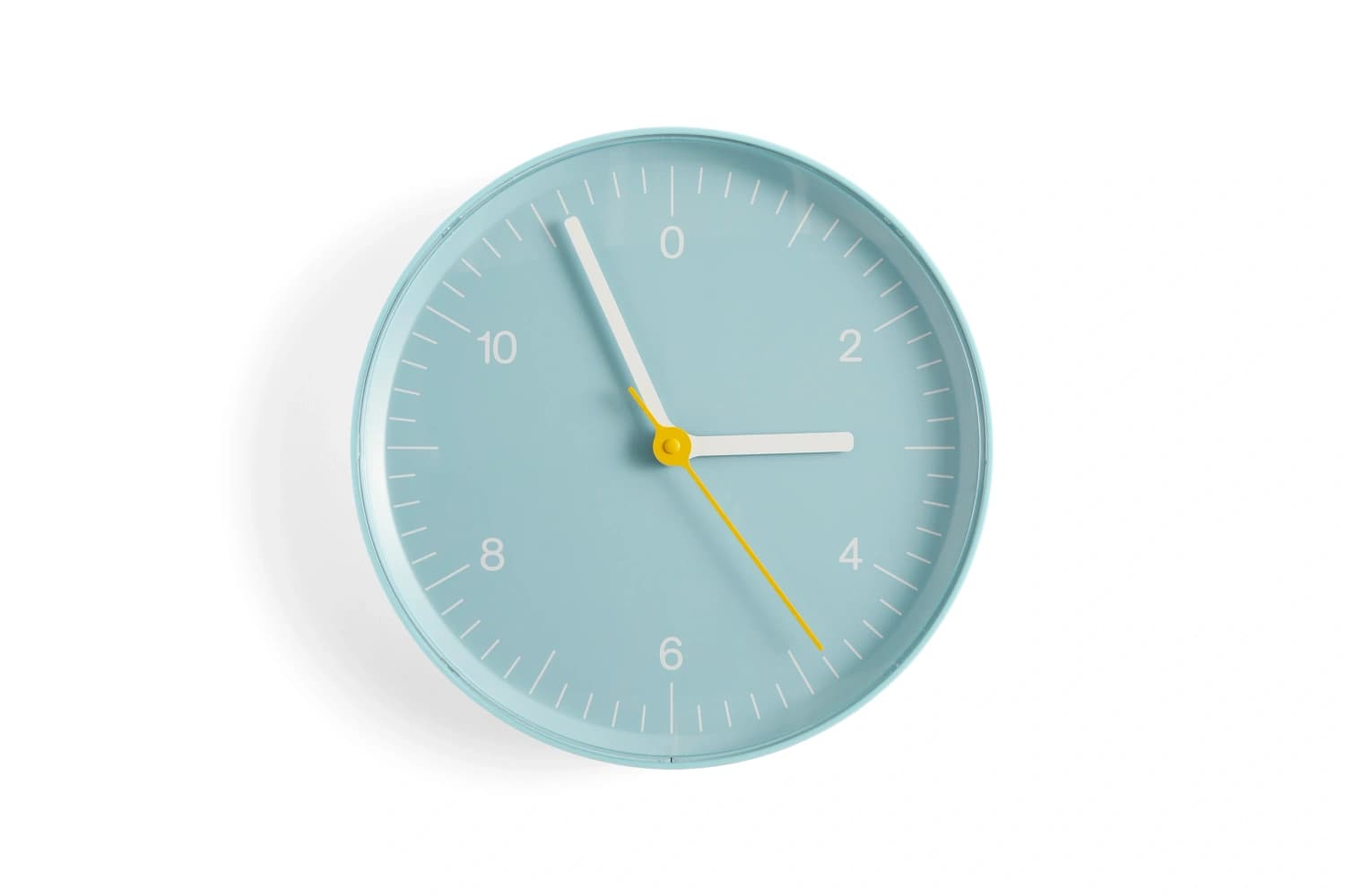 월 클락 블루 플랫샷