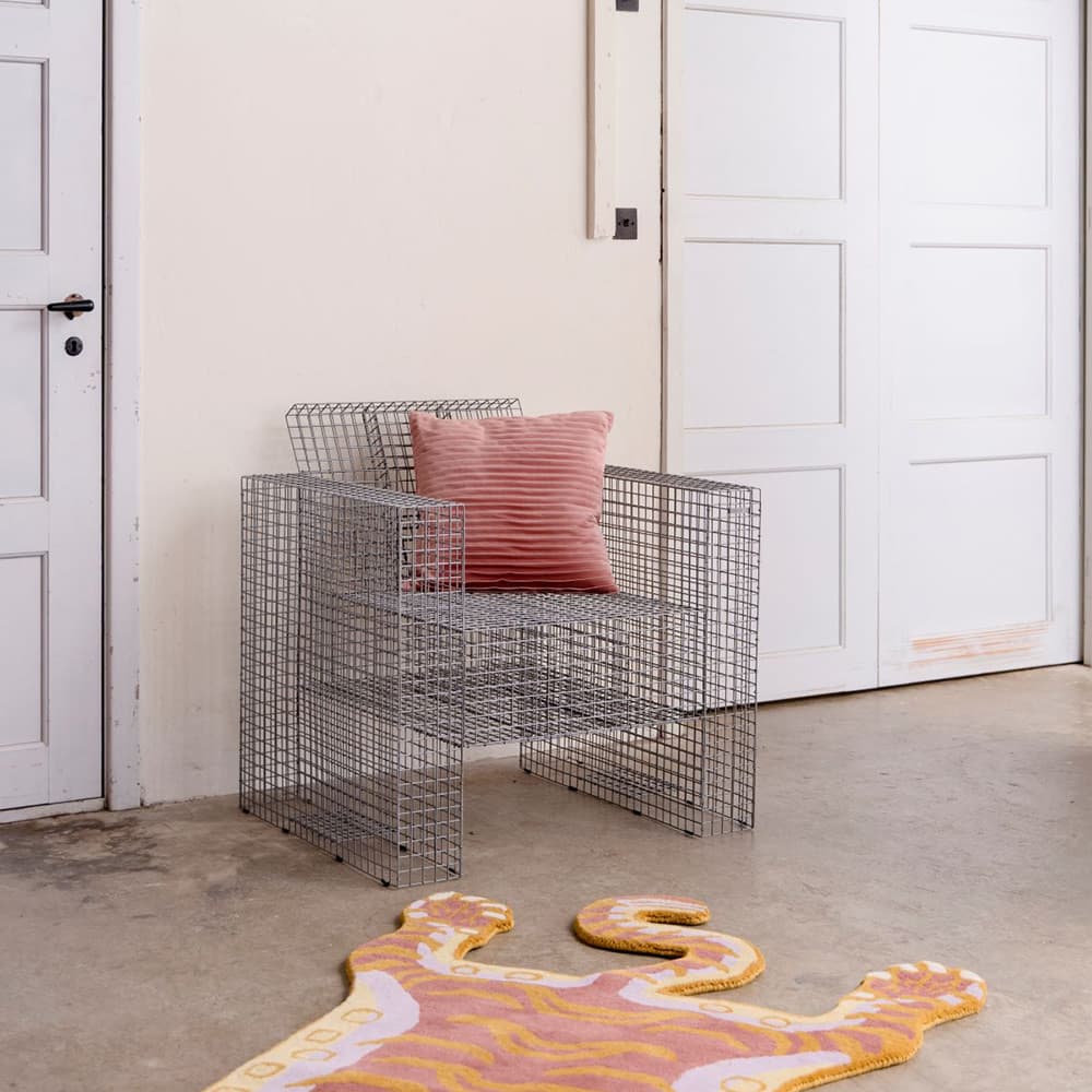 와이어 라운지 체어 스몰 WIRE LOUNGE CHAIR SMALL 플랫샷