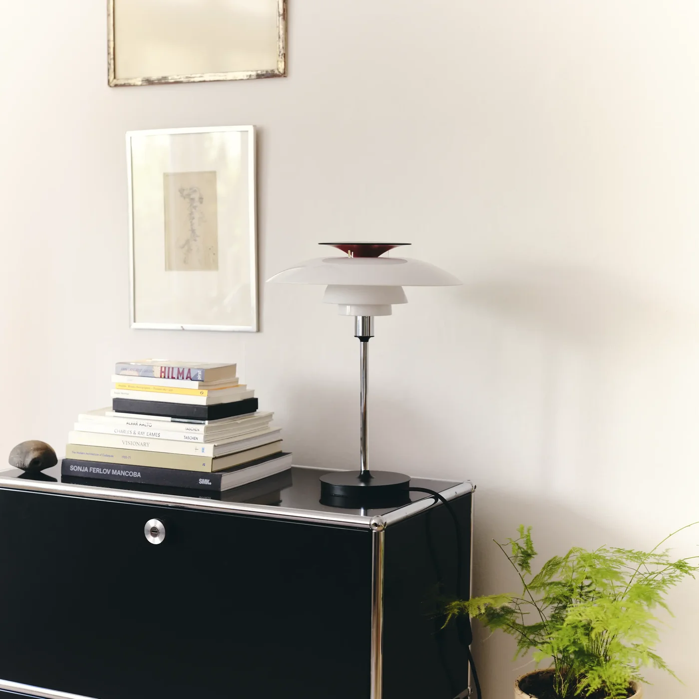 PH 80 테이블 램프 크롬 라이프스타일 이미지 6