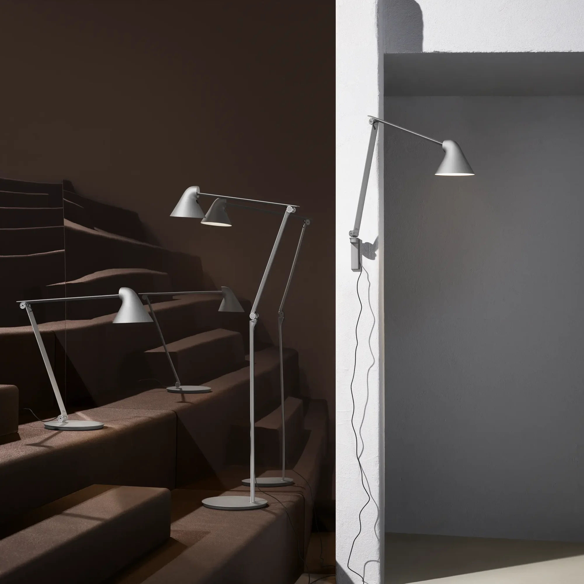 NJP 테이블 램프 블랙 라이프스타일 이미지 2