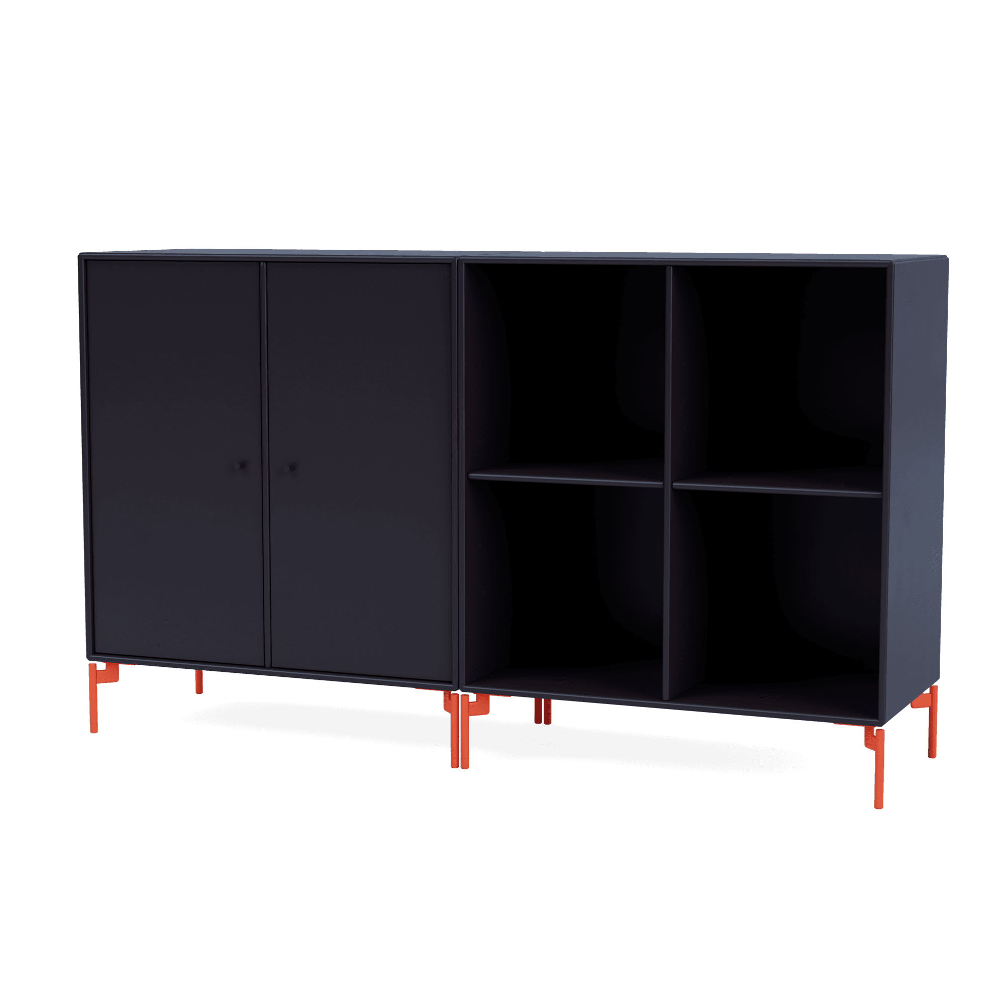 셀렉션 페어 쉐도우-레그 로즈힙 플랫샷