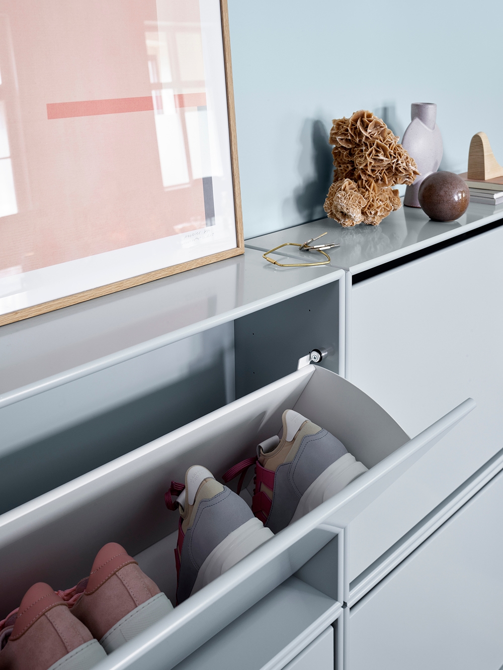 셀렉션 HIDE shoe cabinet 라이프스타일 이미지 4