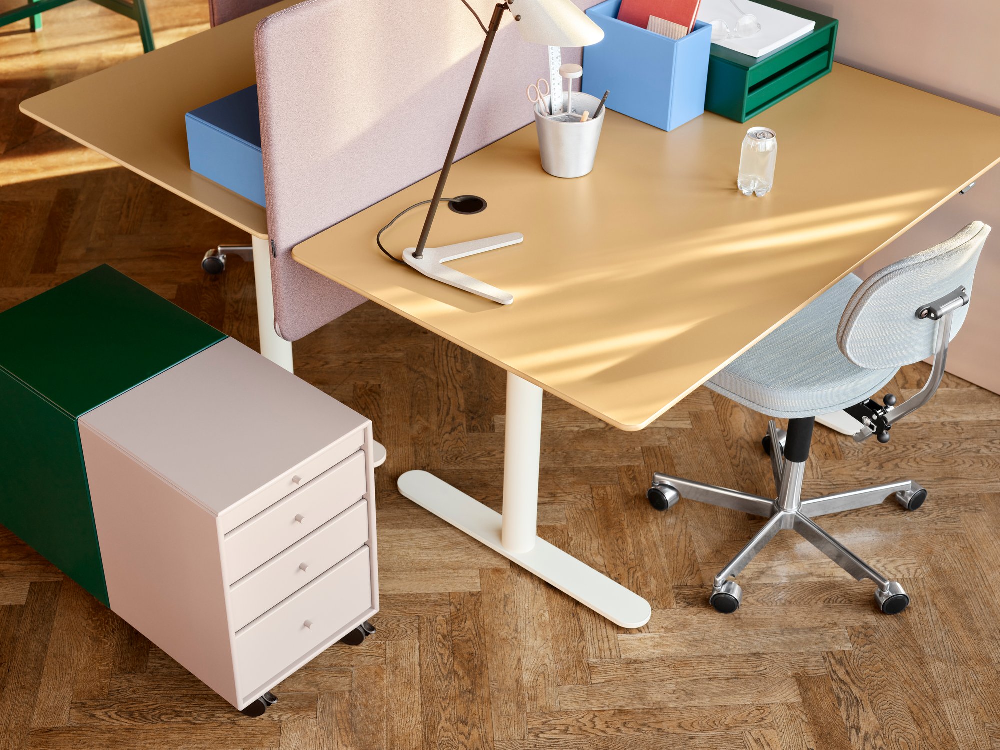 하이로우 2 워크 데스크 140x80 상품 이미지 1