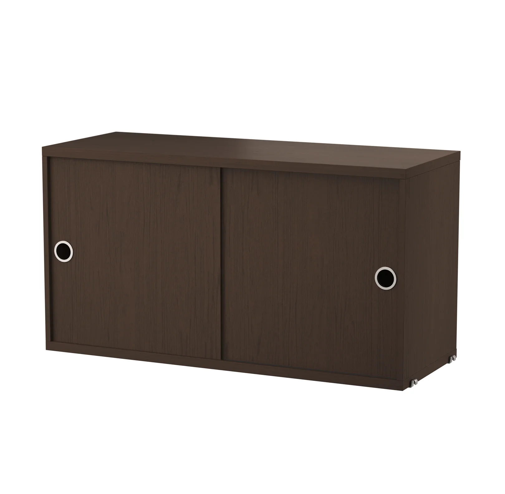 캐비닛 슬라이딩 도어 다크 오크 7830 상품 이미지 1