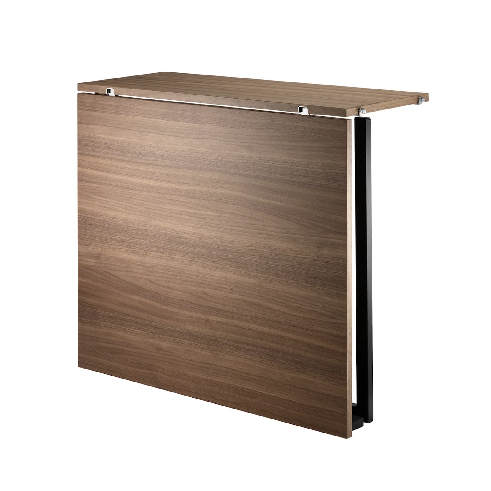 폴딩 테이블 월넛/블랙 플랫샷